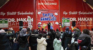 Bahçelievler'de çocuklara sömestr tatil şenliği
