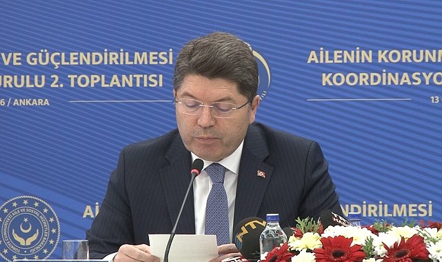 Bakan Tunç: "Başta cinsiyetsizleştirme olmak üzere değerlerimizi aşındırarak yok etmeyi amaçlayan akımlara karşı gerekli tüm önleyici adımları atacağız"