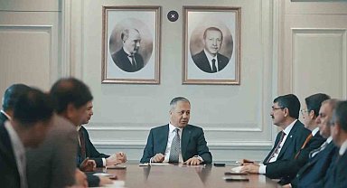 Bakan Yerlikaya, Ezidi toplum temsilcilerini kabul etti