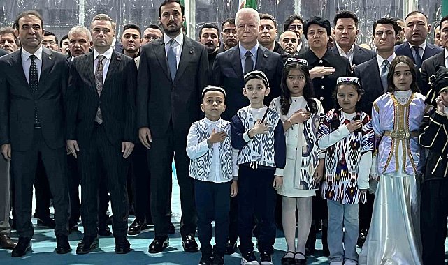 Bakırköy'de Özbekistan Devlet Okulu'nun yapıma yönelik tören düzenlendi