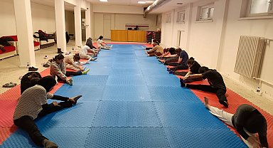 Bala Hatun Yurdu'nda taekwondo eğitimleri sürüyor
