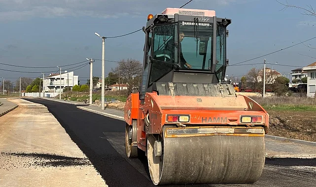 Balıkesir Büyükşehir'den Gönen'de asfalt hamlesi