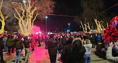 Bandırma, 2026'ya coşkuyla girdi