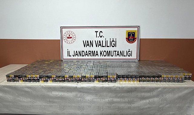 Başkale'de bin 540 paket gümrük kaçağı sigara ele geçirildi
