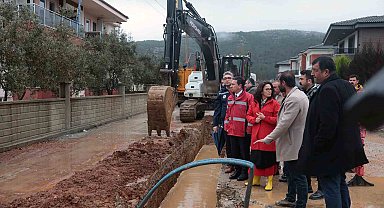 Başkan Aras, 502 milyonluk yol ve altyapı yatırımını yerinde inceledi