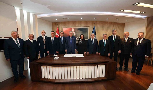 Başkan Arıkan: "Cumhurbaşkanımızla bir araya gelmek büyük onur"
