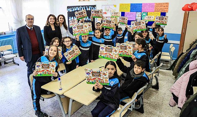 Başkan Arslan öğrencilerin karne sevincine ortak oldu