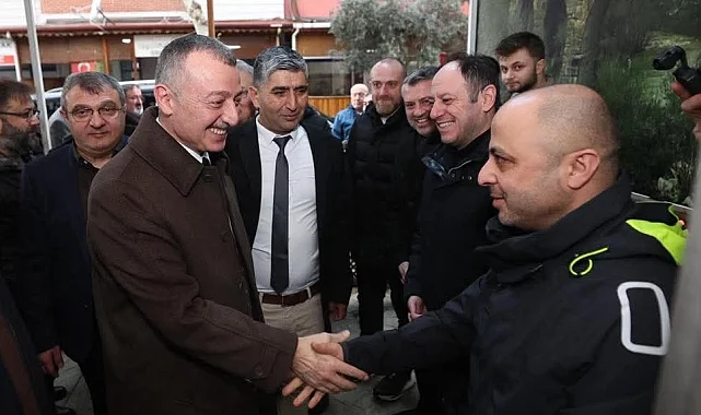 Başkan Büyükakın, Körfez Taşköprülüler'e misafir oldu