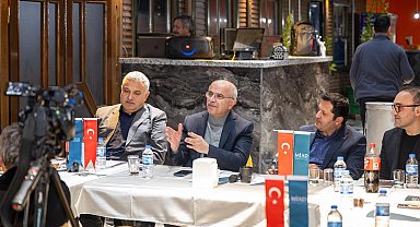 Başkan Er, MİAD yönetimi ve üyeleriyle bir araya geldi