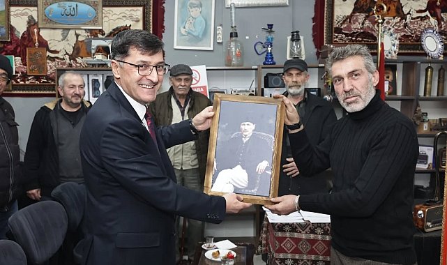Başkan Eyüp Kahveci, antika ve mezat buluşmalarına katıldı