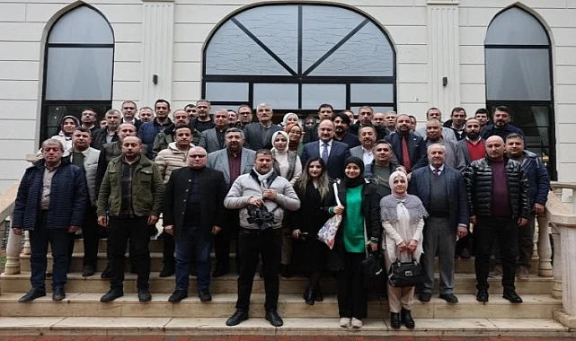 Başkan Gülpınar gazetecilerle bir araya geldi