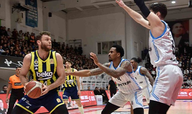 Basketbol Süper Ligi: Aliağa Petkimspor: 70 - Fenerbahçe Beko: 78