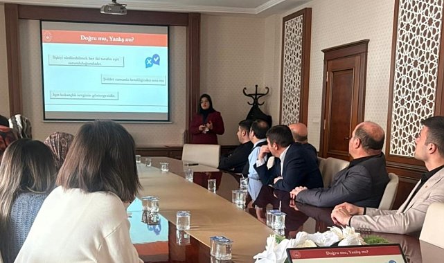 Bayburt'ta kadına yönelik şiddetle mücadele eğitimleri devam ediyor