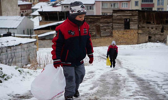 Bayburt'ta kuvvetli kar yağışı ve rüzgâr bekleniyor