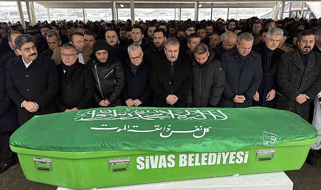 BBP Sivas İl Başkanı Ahmet Polat, son yolculuğuna uğurlandı