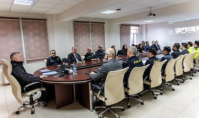 Bilecik emniyetinde sömestr tedbirleri masaya yatırıldı