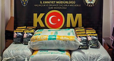 Bilecik'te 123 kilo kaçak tütün ele geçirildi