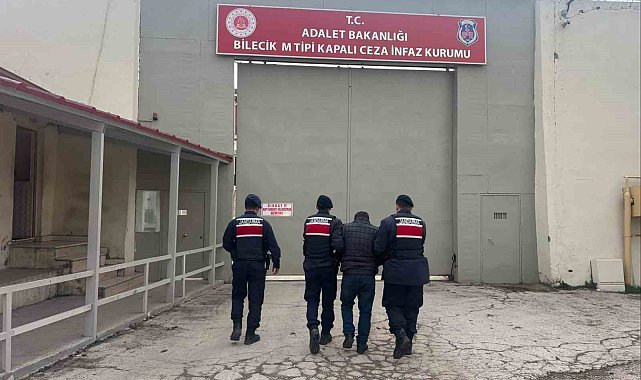 Bilecik'te aranan şahıs jandarma ekiplerince yakalandı