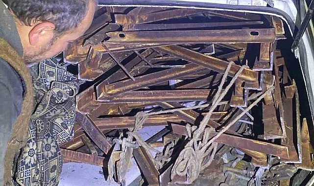 Bilecik'te durdurulan araçtan şaşırtan hırsızlık çıktı