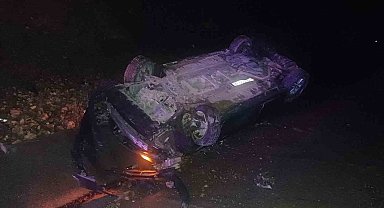 Bilecik'te iki otomobil çarpıştı: 1 yaralı