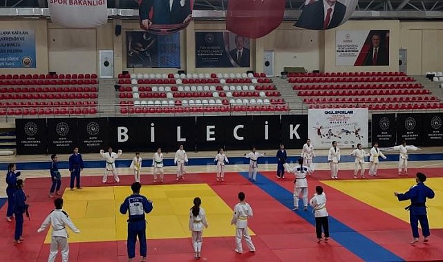 Bilecik'te judo spor okullarıyla gençler, geleceğe hazırlanıyor