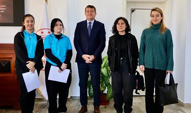 Bilecik'te okul dergisi söyleşisi