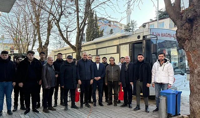Bilecik'te MHP'lilerden Kızılay'a anlamlı bağış