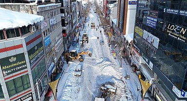Bingöl'de kar temizliği sürüyor