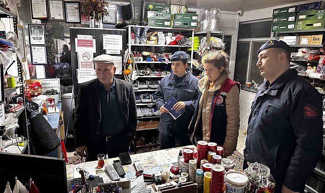 Bozdoğan'da gübre ve tüp bayilerine patlayıcı denetimi