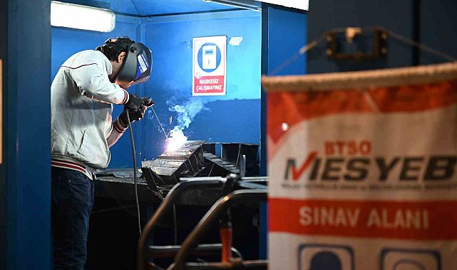 BTSO MESYEB nitelikli ve belgeli iş gücünün adresi oldu
