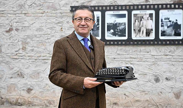 Bülent Ecevit'in 70 yıllık daktilosu, Ulucanlar Cezaevi Müzesi'nde