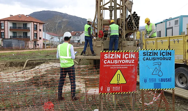 Bursa İnegöl Hocaköy'e BUSKİ'den içme suyu desteği
