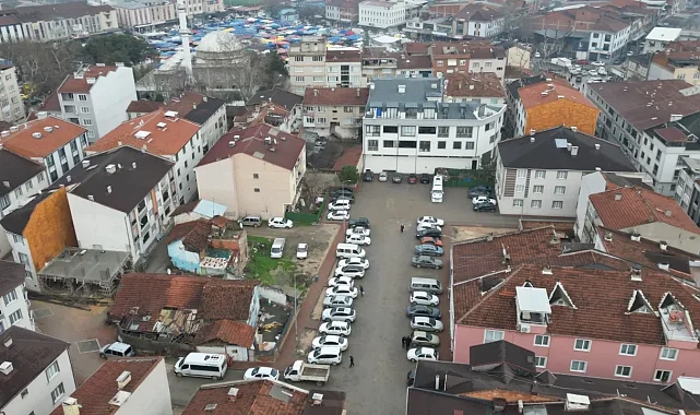 Bursa İnegöl'de 46 araçlık otopark hizmete girdi