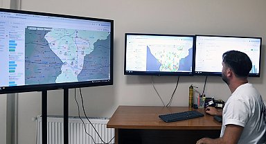 Bursa Osmangazi'de 9 bin sokak anlık izleniyor