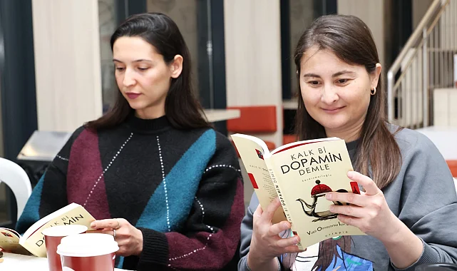 Bursa Osmangazi'de kitapseverlerden birlikte okuma keyfi