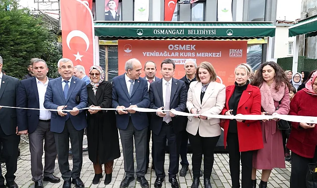 Bursa Osmangazi'de mahalleli talep etti Başkan Aydın yerine getirdi