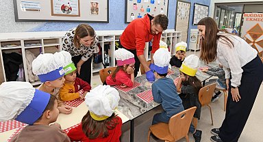 Bursa Osmangazi'de minikler ekmeğin hikayesini öğrendi