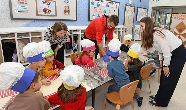 Bursa Osmangazi'de minikler ekmeğin hikayesini öğrendi