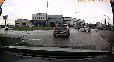 Bursa'da cadde ortasında driftin bedeli 58 bin lira oldu