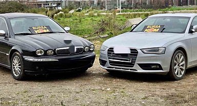 Bursa'da gümrük kaçağı otomobil ticareti yapan şahıslara operasyon