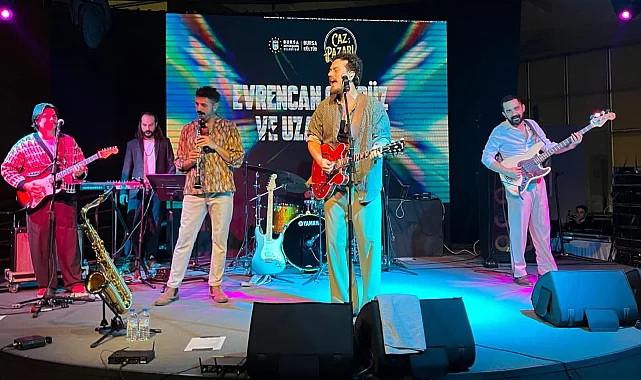 Bursa'da Evrencan Gündüz ile 'Caz Pazarı'