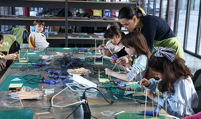 Bursa'da Nilüferli çocukların tatili dolu dolu geçiyor