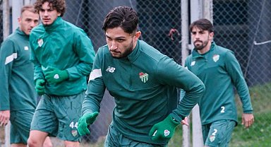 Bursaspor, Yeni Mersin İdman Yurdu maçı hazırlıklarını tamamladı