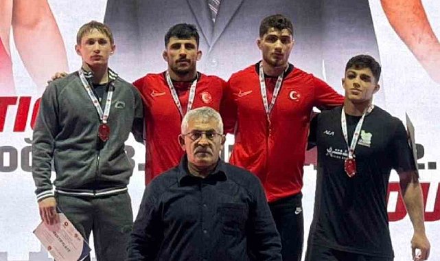 Büyükşehir güreşçisinden uluslararası başarı