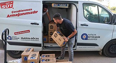 Büyükşehir'den çocuklara 67 bin Halk Mama desteği