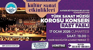 Büyükşehirden sanatseverlere rast faslı ziyafeti