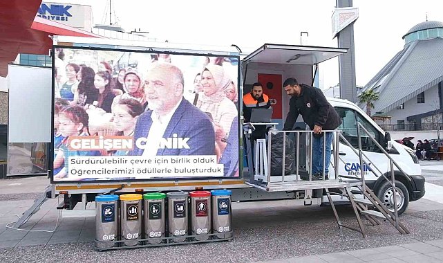 Canik'te atıklar dönüşüyor aile bütçesine katkı sağlıyor