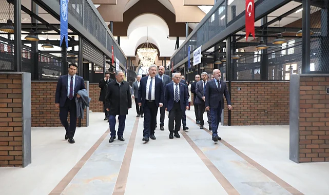 Çarşı Melikgazi'ye başkanlardan ziyaret