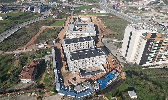 Çayırova Spor Lisesi inşaatında çalışmalar sürüyor