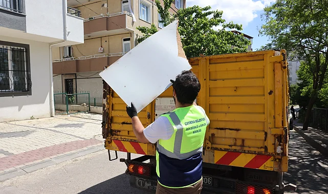 Çayırova'da tonlarca atık geri dönüşüme kazandırıldı